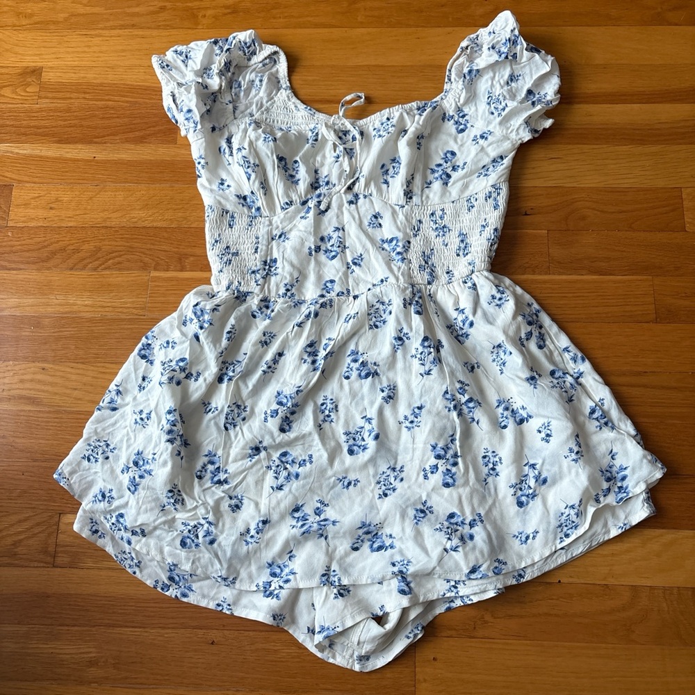 Hollister floral romper